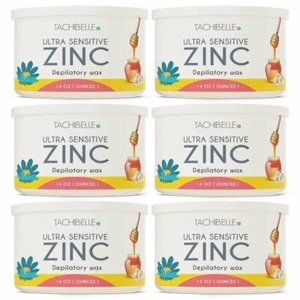 Tachibelle 6PC Depilatory Wax - Zinc Wax 14 Oz Professional Hair Removal - Picture 1 of 4