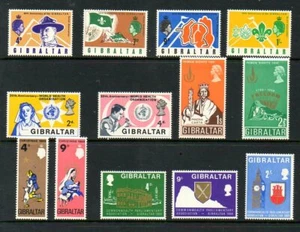 Gibraltar - Scott #'s 209-240 - unbenutzt & gestempelt - Bild 1 von 3