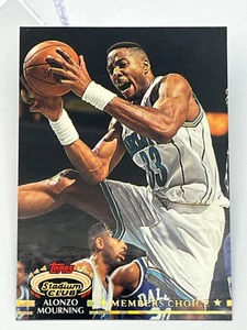 1992 Topps Stadium Club Series II Members Choice Card #209 Alonzo Mourning - Picture 1 of 3