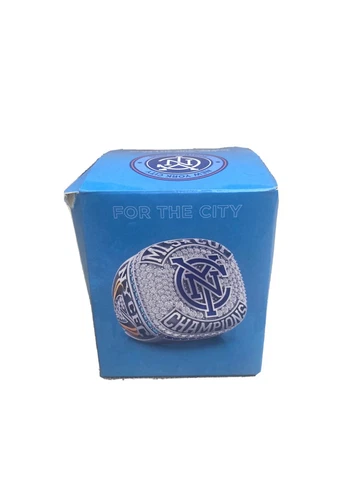 New York City FC 2021 MLS Cup Champions Replica Ring - NYCFC Cover