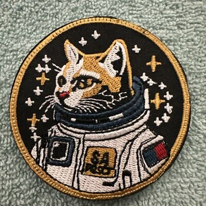 SPACE KITTY American Hook & Loop Morale Patch - Picture 1 of 3