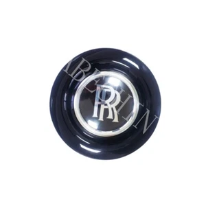 Rolls-Royce Cullinan Ghost Centre Hub Cover Black OEM:36136882272 36106891936 - Picture 1 of 4