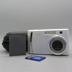 Sanyo VPC-E1000 10.0MP Compact Digital Camera Silver Tested - Picture 1 of 9