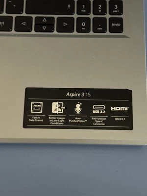 Acer Aspire 3 A315-58-51RV 15,6" (512GB SSD, Intel Core i5-1135G7, 2,40GHz, 8GB - Immagine 1 di 4