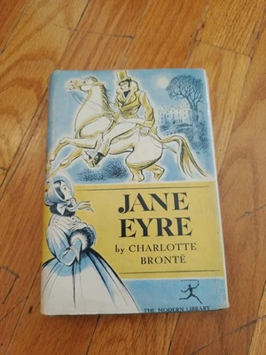 Jane Eyre by Charlotte Bronte (1950, Modern Library #64 Hardcover Dust Jacket) Foto 1 de 4