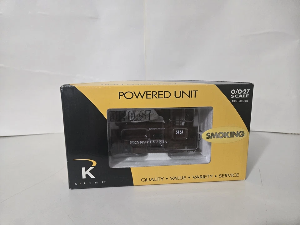 K Line O -O27 Guage Pennsylvania RR Plymouth Switcher New Nice - Image 1 of 2
