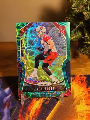 2019 Panini Prizm Zach Allen Green Scope 27/75 RC - Image 1 of 3