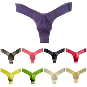 Latex Underwear Erotic Underpants Intimate Apparel G-Strings Underwear - Picture 1 of 13