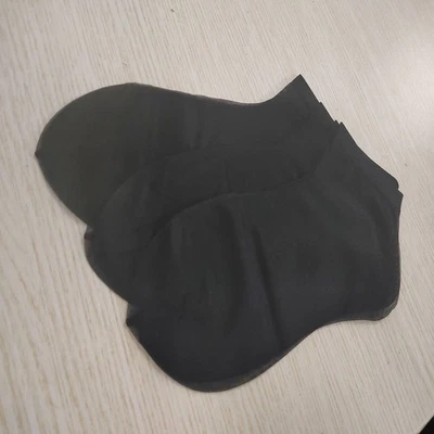 Calcetines tobilleros de malla transparente para mujer 3 pares calcetines elásticos de nailon transparente de red Foto 1 de 4