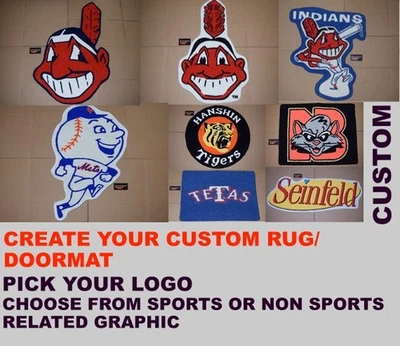 Alfombra Personalizada PERSONALIZADA Alfombra Puerta Deportes Dibujos Animados DC MLB NFL NHL NBA No Nueva Era Foto 1 de 4
