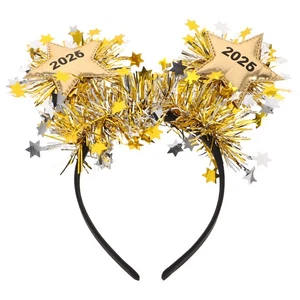 Fasce per capelli Capodanno, Cerchietto con numero 2026, Accessori per capelli Capodanno cinese, - Foto 1 di 12