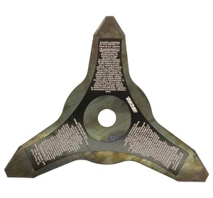 Echo Original Equipment 10 in. 3 Cutter Metal Blade (20 mm) - 99944200047 - Picture 1 of 5