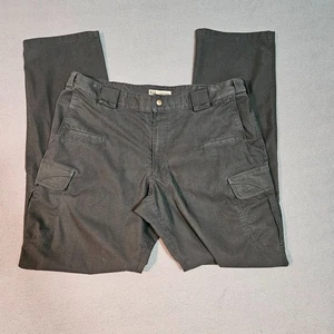 Pantalone Uomo 5.11 Tattico 40x36 Nero Ripstop Cargo Lavoro Escursioni Outdoor Utility - Foto 1 di 15