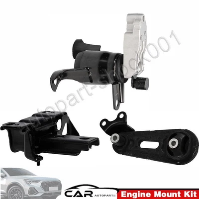 Engine, Trans & Torque Strut Mount w/Bracket 3PCS 2011-2014 for Mazda 2 for Auto - Image 1 of 4