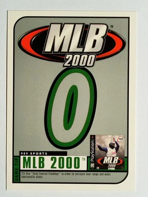 2000 MLB Sports Game Tips #22 Game Tip - Image 1 of 2