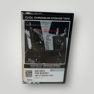 The Quintet ‎– Jazz At Massey Hall 1956 OJC 5044 Cassette VG - Image 1 of 4
