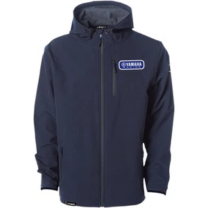 Factory Effex Yamaha Tech Mens Softshell Jacket Navy Blue MD - Picture 1 of 1