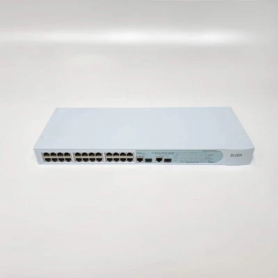 3Com - 3C16475CS 10/100Mbps + 1000Mbps Baseline Switch 2226 - FOR PARTS / AS IS - Image 1 of 4