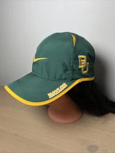 Baylor Bears Nike Featherlight Dri-Fit Hat Adjustable Breathable OSFM - Picture 1 of 10