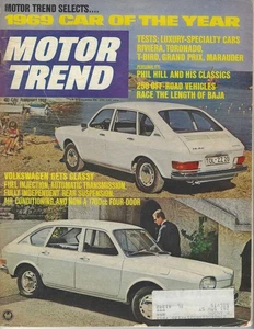 1969 Plymouth Road Runner "Car Of The Year" in vintage Motor Trend Magazine - Picture 1 of 2