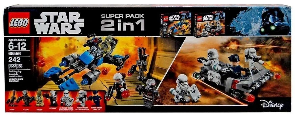 Lego 66556 Star Wars 2 in 1 Battle Packs 2017 - Image 1 of 1