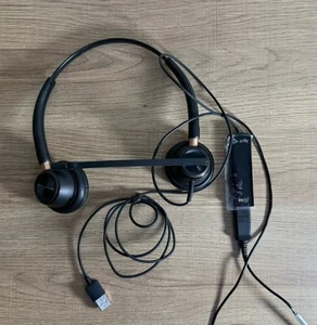 Poly USB Audio Processor DA70 W/ Plantronics Headset Wired - Zdjęcie 1 z 12
