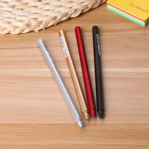 Selling Metal Gel Pen Student Office School Stationery Pen Ballpoint 1X Z8N5 - Picture 1 of 15