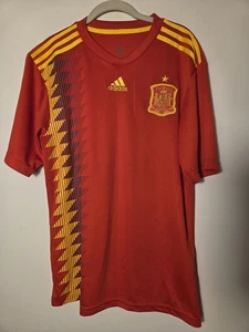 Spanien 2018 Home Fußball Soccer Trikot Camiseta Adidas Gr. XL rot Climalite - Bild 1 von 11