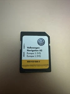 3G0919866S SD Memory Card V5 VW Golf Polo Jetta New Genuine Part - Imagen 1 de 1