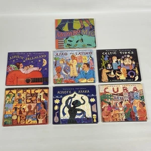 Putumayo CD Lot Cuba Acoustic Arabia Celtic Tides Africa Afro latino + Mambo Mio - Picture 1 of 4