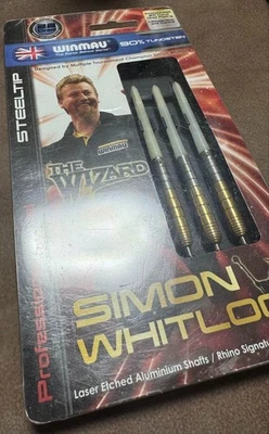 RARE Winmau Simon Whitlock "Wizard" Early Steel Darts 24g from Japan Duties Free - Image 1 of 4
