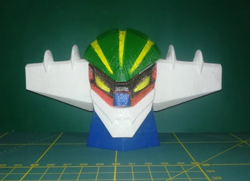 Jeeg Robot D'Acciaio TESTA 15CM 3D Print by TOYSFAKTORY® PREZZO RIBASSATO ! - Immagine 1 di 3