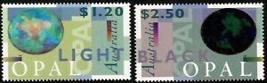 Australia Decimal Stamps 1995 Gemstones Opals Set of 2 MUH