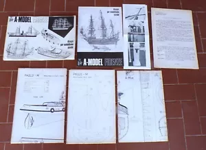 Piani costruttivi PAOLO M. Rimorchiatore Tavole di costruzione A-MODEL Firenze - Foto 1 di 1