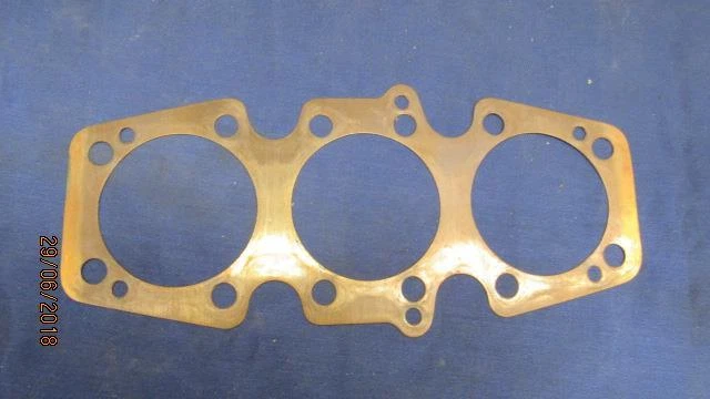 NOS Triumph Trident T150 T160 BSA A75 junta de cabeça de cobre estilo fino macio 71-4250 - Imagem 1 de 1