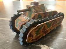 Tippco TCO Panzer Pre WWII Wind Up Tank 1930's Paint is in great condition.