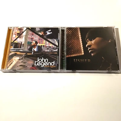 Лот из 2 компакт-дисков: John Legend - Once Again (2006), Usher - Confessions (2004) R&B - Изображение 1 из 4