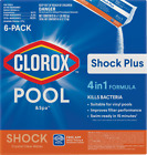 Shock Plus Pool Shock For Swimming Pools 6Pk
