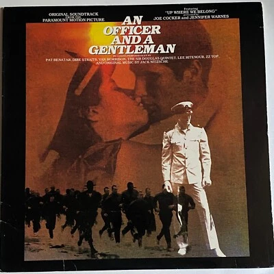An Officer And A Gentleman Original Soundtrack Vinyl Record LP 1982 EX - Image 1 of 4