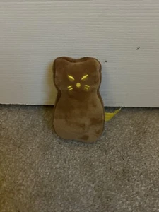 Peeps Halloween Kitty Plush Brown Cat 5" Mini Limited Edition 2014 Just Born - Picture 1 of 4
