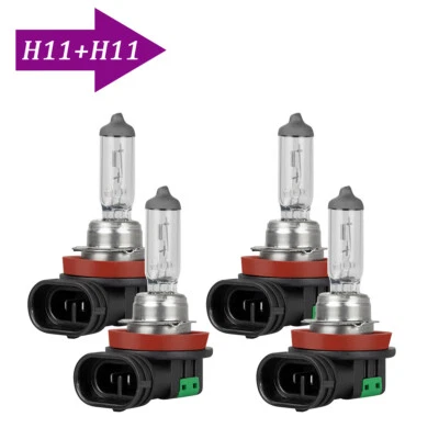 For Infiniti QX30 2017-2019 4X 3400K Halogen Headlight High Low Beam Bulbs Combo - Image 1 of 4