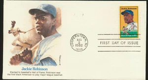 Jackie Robinson FDC 2016 Black Heritage Fleetwood Cachet lote sin dirección 1391 - Imagen 1 de 1