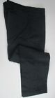LANDS END pantalon chino noir traditionnel coupe front plat homme 35 x 26 NEUF