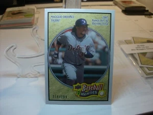 2008 Upper Deck Baseball Heroes Beige #62 - Magglio Ordonez 219/299 08-009 - Bild 1 von 2