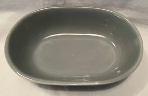 BRUSCHE Small Serving Veggies Bowl. Grayish Blueish Color. Minor Glazing Flaw - Picture 1 of 4