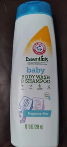 ARM & HAMMER Essentials Baby KÖRPERWÄSCHE & SHAMPOO duftstofffrei mit sanftem Backen - Bild 1 von 2