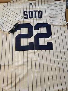 NWT adult customized yankees @22 juan soto size S-XXXL white *new - Picture 1 of 2