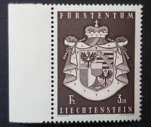 Liechtenstein: Arms of Liechtenstein; unmounted mint single value only - Picture 1 of 2