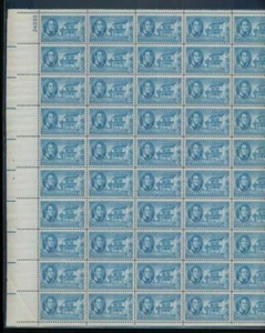 UNITED STATES (US) 996 3c INDIANA MINT NH SHEET OF 50 - Picture 1 of 1