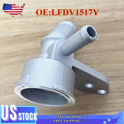 Cuello de llenado de refrigerante de radiador de aluminio para Mazda 5 LFDV1517Y 2012 2013 2014 2015 Foto 1 de 4